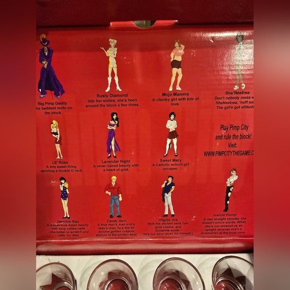 RARE! Pimps and Ho's Board Game Deluxe Edition ~ ADULT Content! - Picture 9 of 12